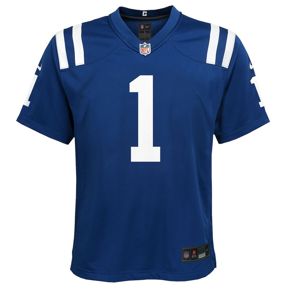Ahmad Sauce Gardner Indianapolis Colts Youth Home Game Jersey Blue