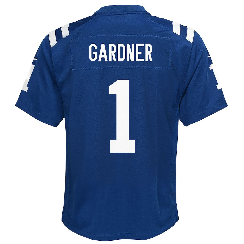 Ahmad Sauce Gardner Indianapolis Colts Youth Home Game Jersey Blue