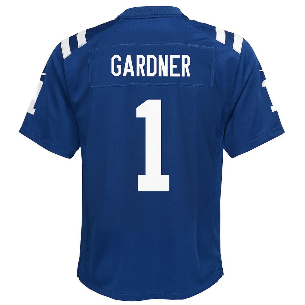 Ahmad Sauce Gardner Indianapolis Colts Youth Home Game Jersey Blue