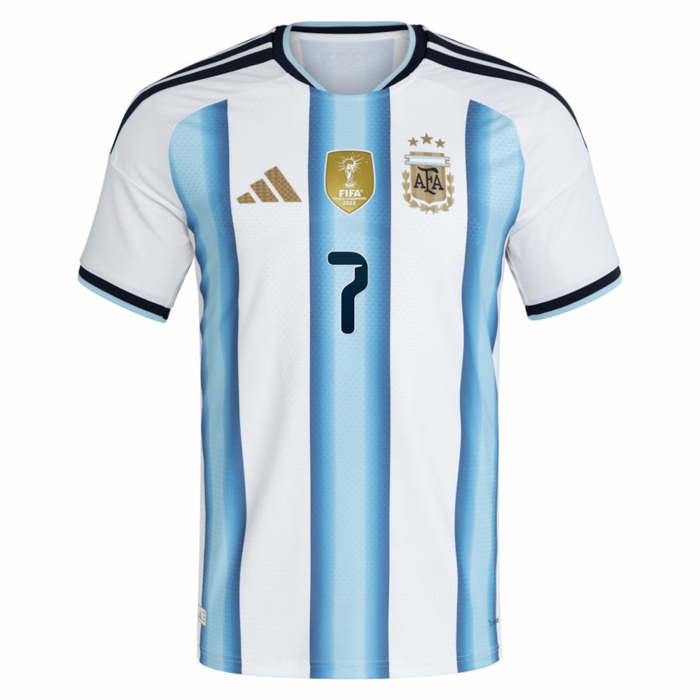Rodrigo De Paul Argentina National Team 2026 Home Jersey White