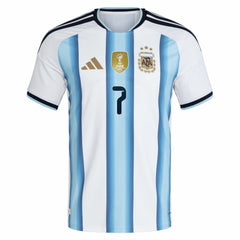 Rodrigo De Paul Argentina National Team 2026 Home Jersey White