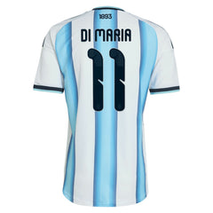 Angel Di Maria Argentina National Team 2026 Home Jersey White