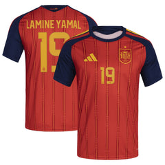 Lamine Yamal Spain National Team 2026 Home Replica Jersey Red