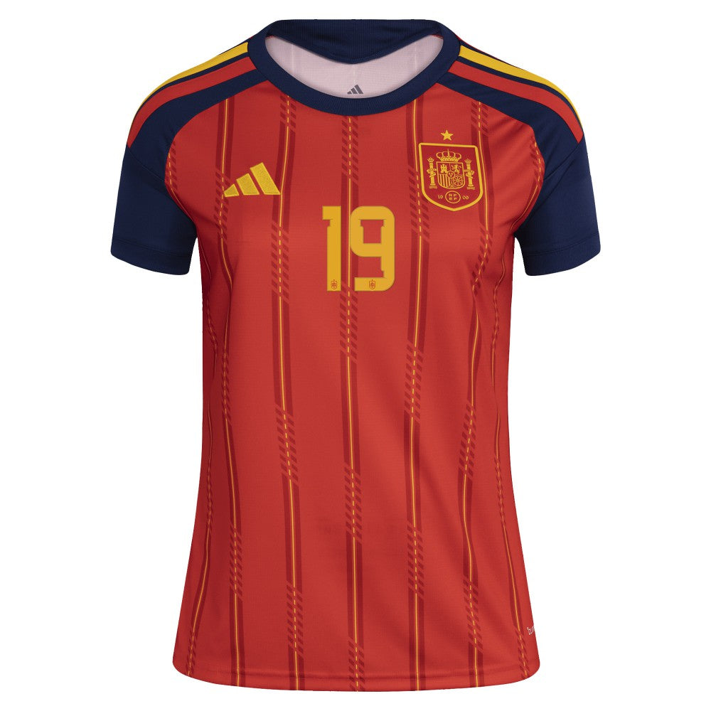 Lamine Yamal Spain National Team Women's 2026 Home Replica Jersey Red sale