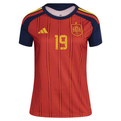 Lamine Yamal Spain National Team Women's 2026 Home Replica Jersey Red sale