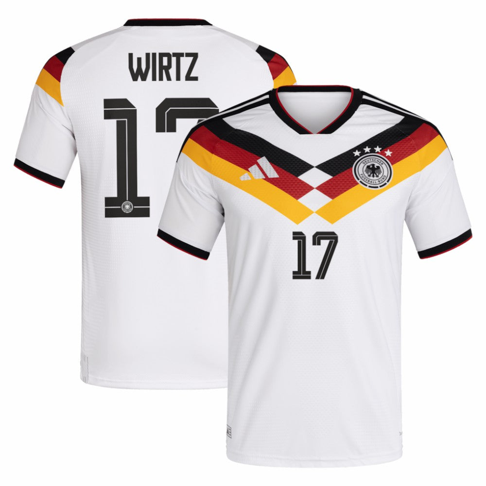 Florian Wirtz Germany National Team 2026 Home Jersey White
