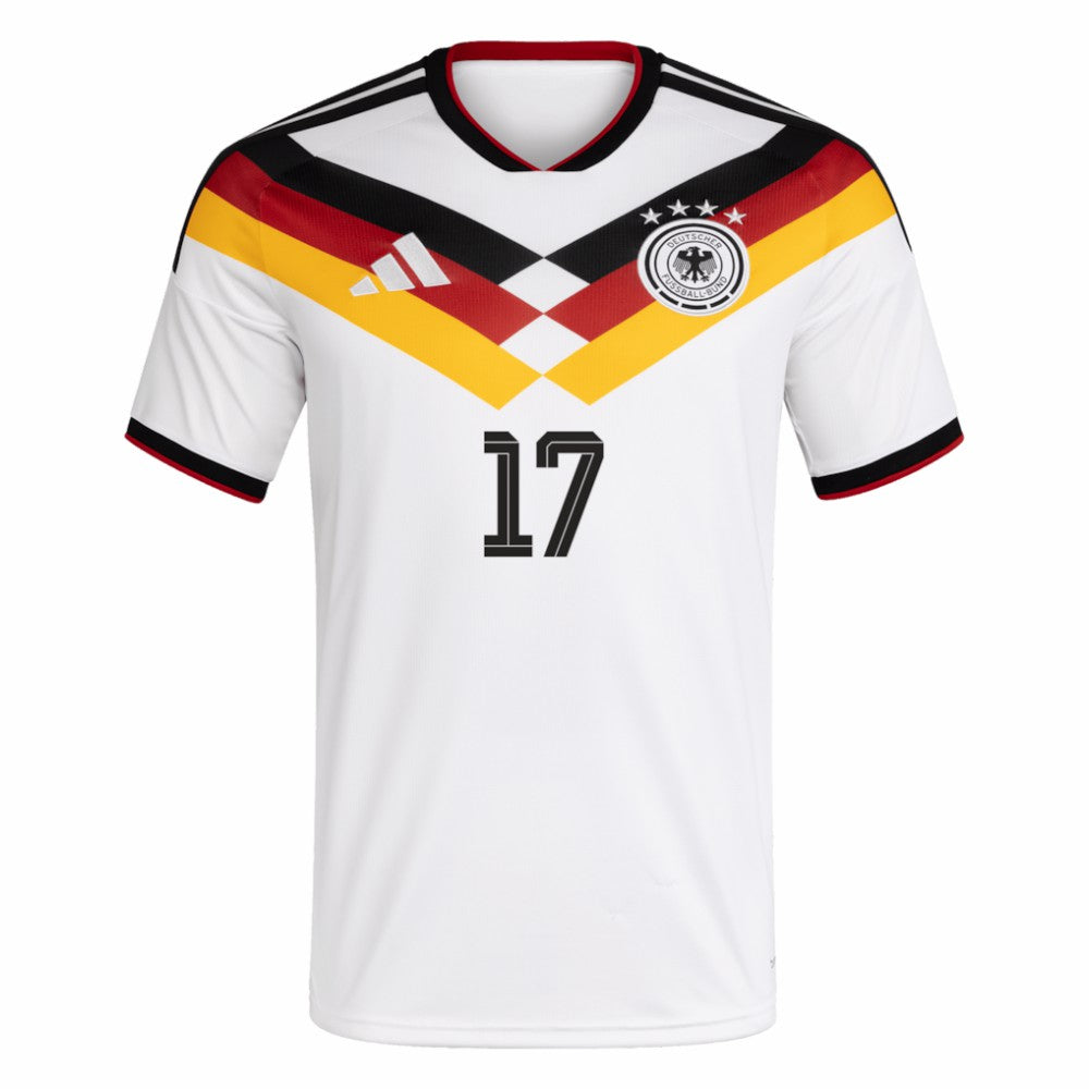 Florian Wirtz Germany National Team 2026 Home Replica Jersey White