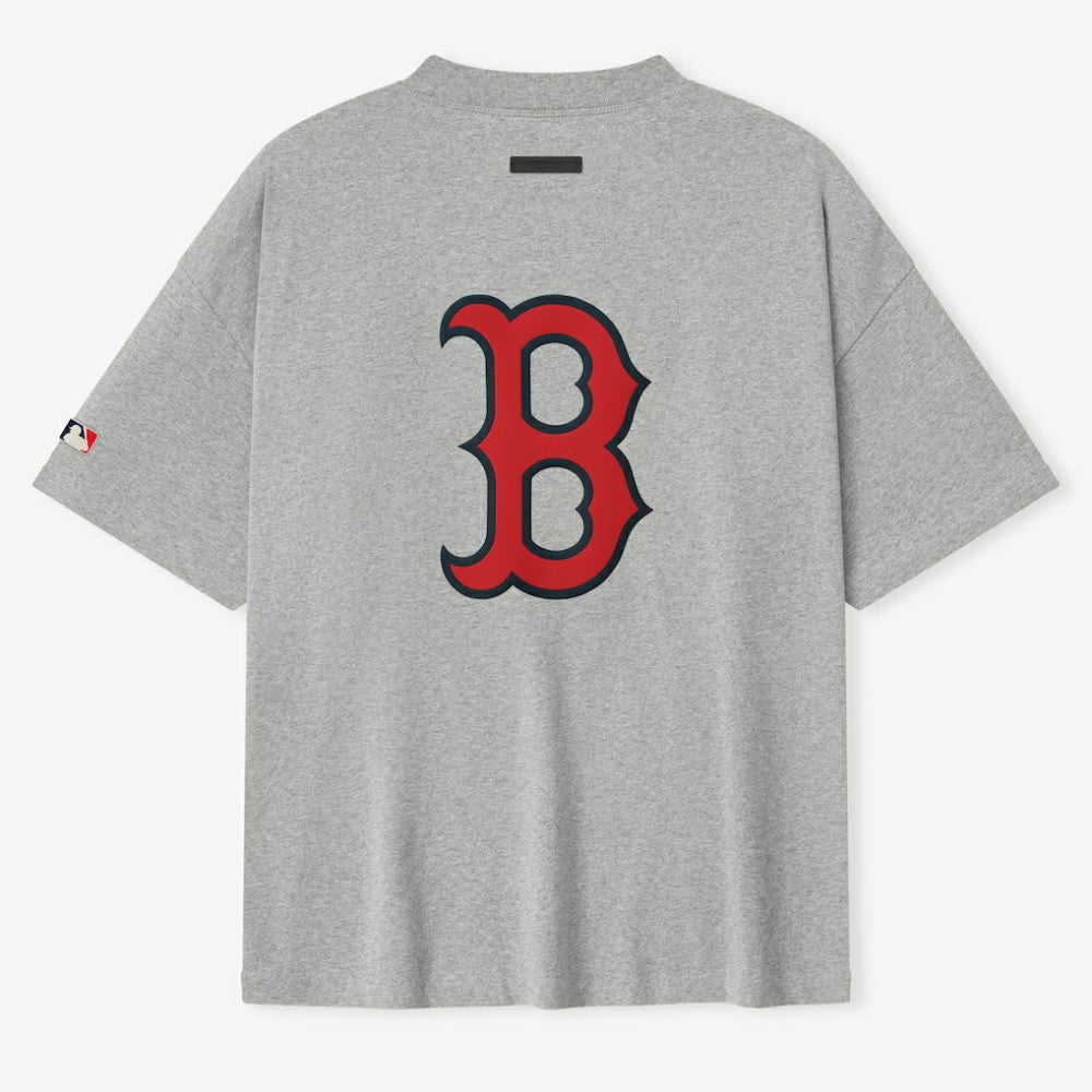 Boston Red Sox Fear of God x MLB Unisex 90's T-Shirt - Heather Gray T-shirts