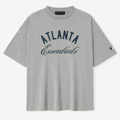 Atlanta Braves Fear of God x MLB Unisex 90's T-Shirt - Heather Gray T-shirts