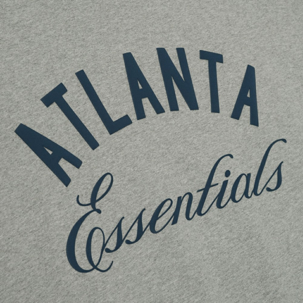 Atlanta Braves Fear of God x MLB Unisex 90's T-Shirt - Heather Gray T-shirts