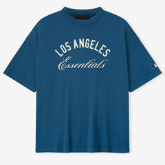 Los Angeles Dodgers Fear of God x MLB Unisex 90's T-Shirt - Blue T-shirts
