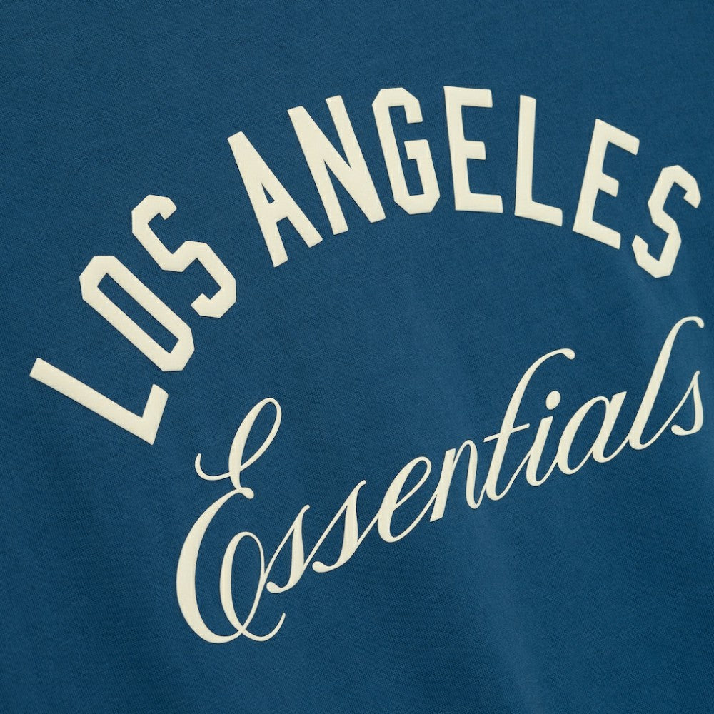 Los Angeles Dodgers Fear of God x MLB Unisex 90's T-Shirt - Blue T-shirts