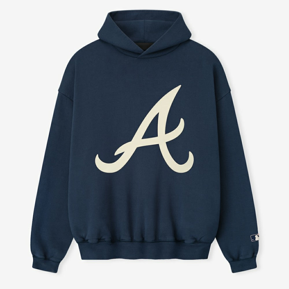Atlanta Braves Fear of God x MLB Unisex Sport Hoodie - Navy Hoodies