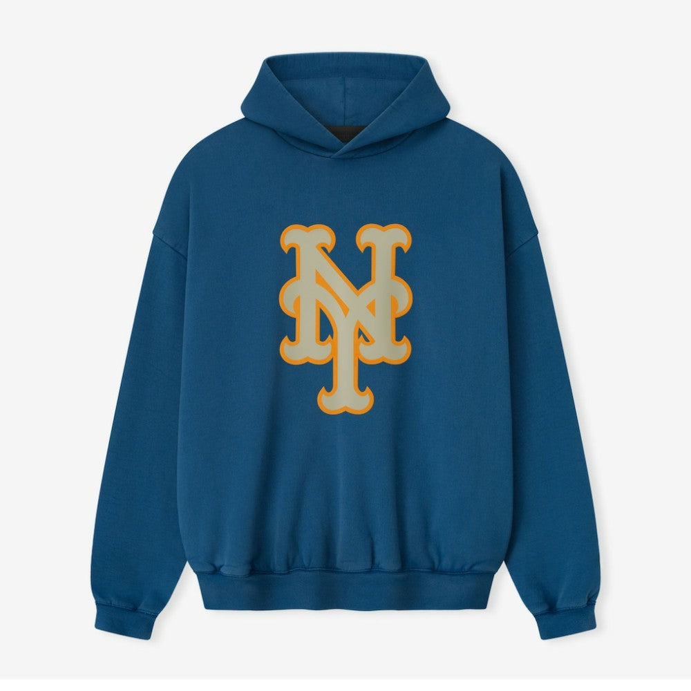 New York Mets Fear of God x MLB Unisex Sport Hoodie - Royal Hoodies