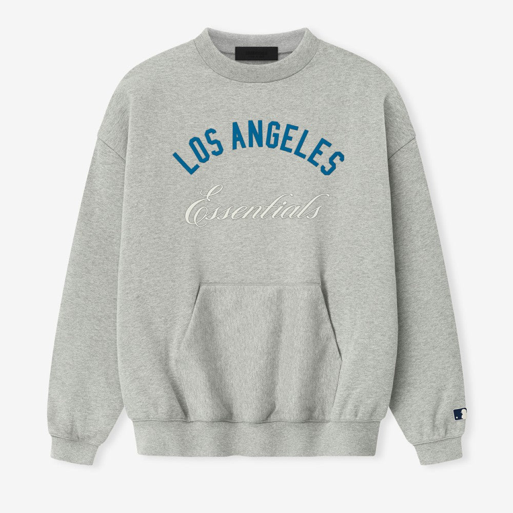 Los Angeles Dodgers Fear of God x MLB Unisex Sport Sweatshirt - Heather Gray Sweatshirts