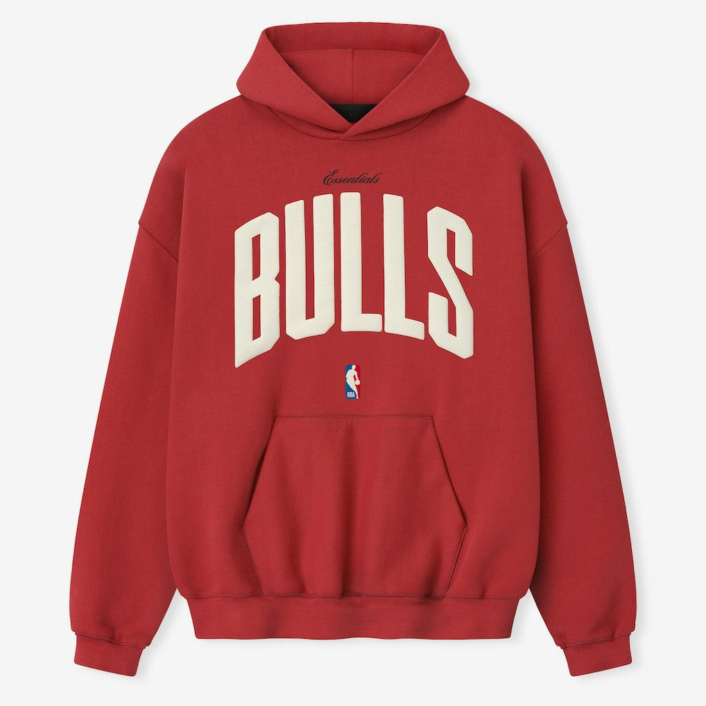 Chicago Bulls Fear of God x NBA Unisex 90's Hoodie Red