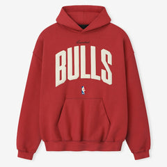 Chicago Bulls Fear of God x NBA Unisex 90's Hoodie Red
