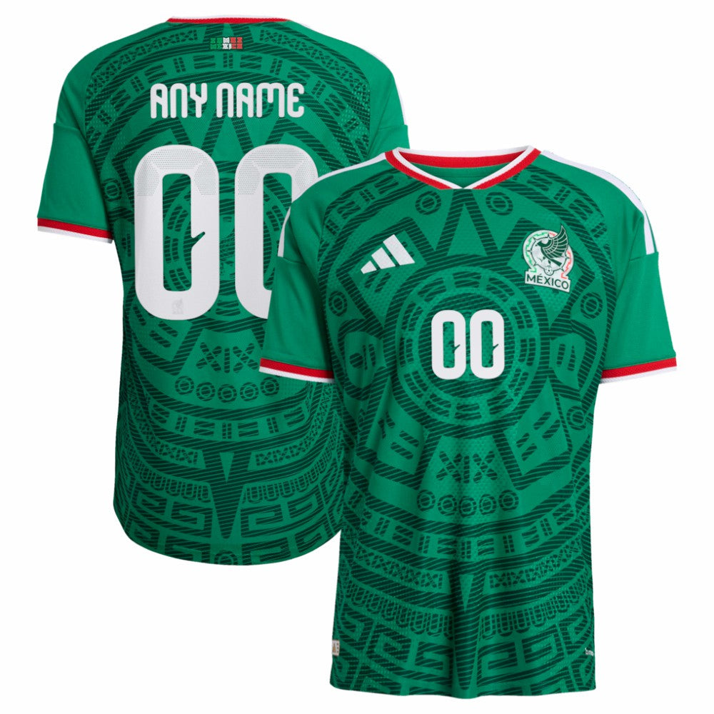 Mexico National Team 2026 Home Custom Jersey Green