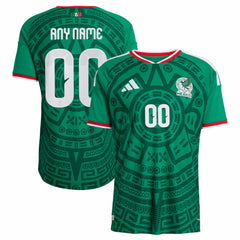 Mexico National Team 2026 Home Custom Jersey Green