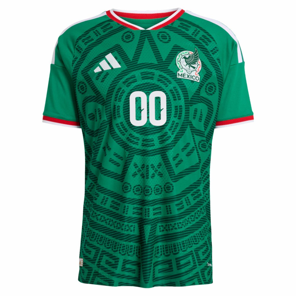 Mexico National Team 2026 Home Custom Jersey Green