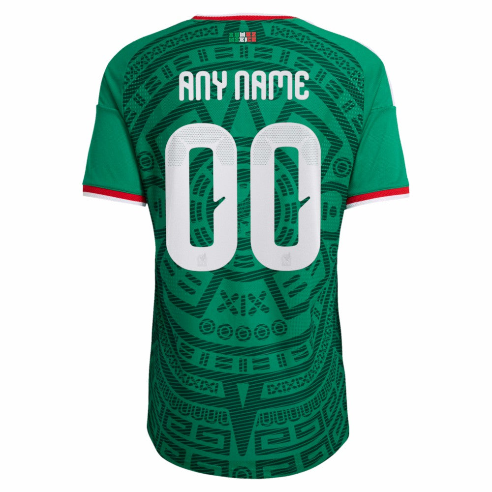 Mexico National Team 2026 Home Custom Jersey Green