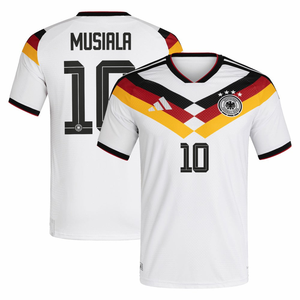 Jamal Musiala Germany National Team 2026 Home Jersey White