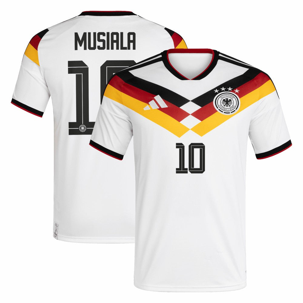 Jamal Musiala Germany National Team 2026 Home Replica Jersey White