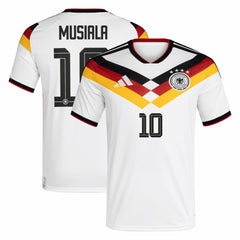 Jamal Musiala Germany National Team 2026 Home Replica Jersey White