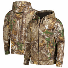 New York Yankees Dunbrooke Trophy Realtree Full-Zip Hoodie - Camo Hoodies