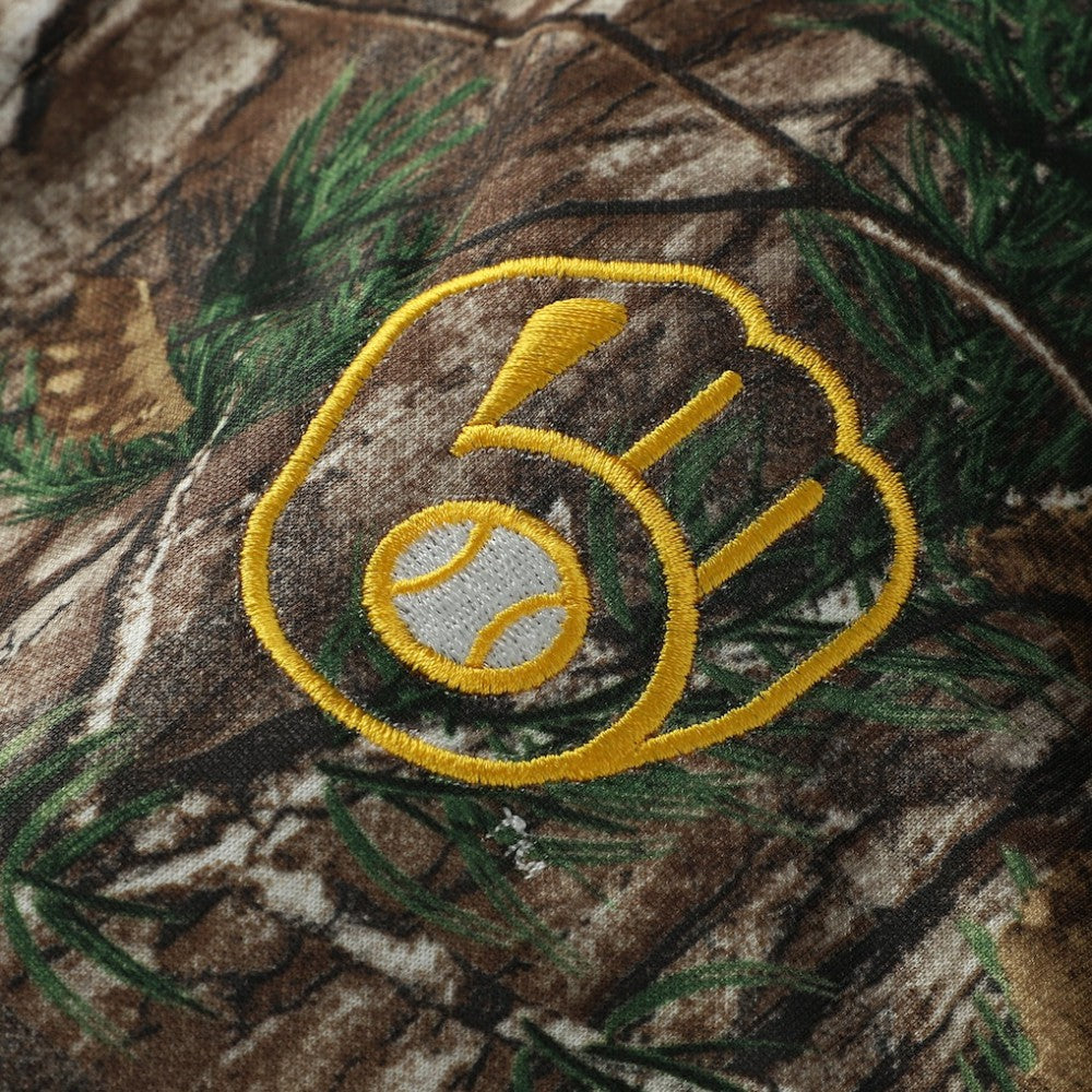 Milwaukee Brewers Dunbrooke Trophy Realtree Full-Zip Hoodie - Camo Hoodies