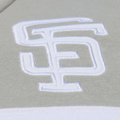 San Francisco Giants Mitchell & Ness Cooperstown Collection Thunderstorm Head Coach Hoodie - Gray Hoodies