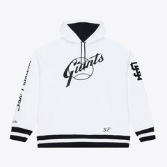 San Francisco Giants Mitchell & Ness Cooperstown Collection Fleece Hoodie - White Hoodies