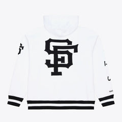 San Francisco Giants Mitchell & Ness Cooperstown Collection Fleece Hoodie - White Hoodies