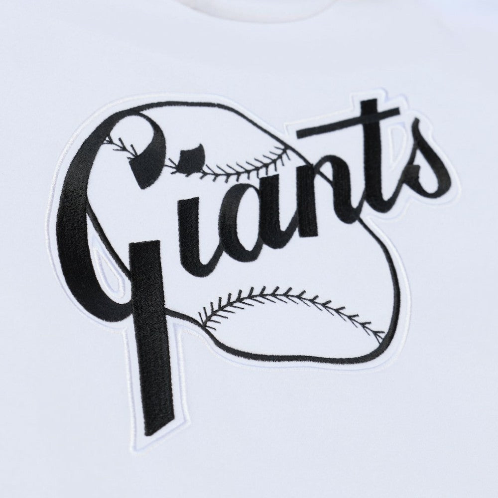 San Francisco Giants Mitchell & Ness Cooperstown Collection Fleece Hoodie - White Hoodies