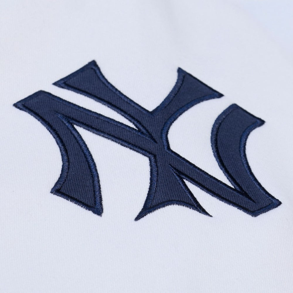New York Yankees Mitchell & Ness Cooperstown Collection Fleece Hoodie - White Hoodies