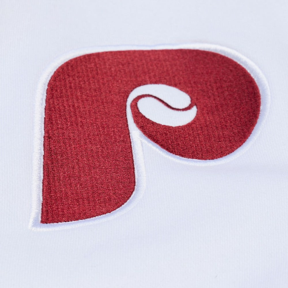 Philadelphia Phillies Mitchell & Ness Cooperstown Collection Fleece Hoodie - White Hoodies