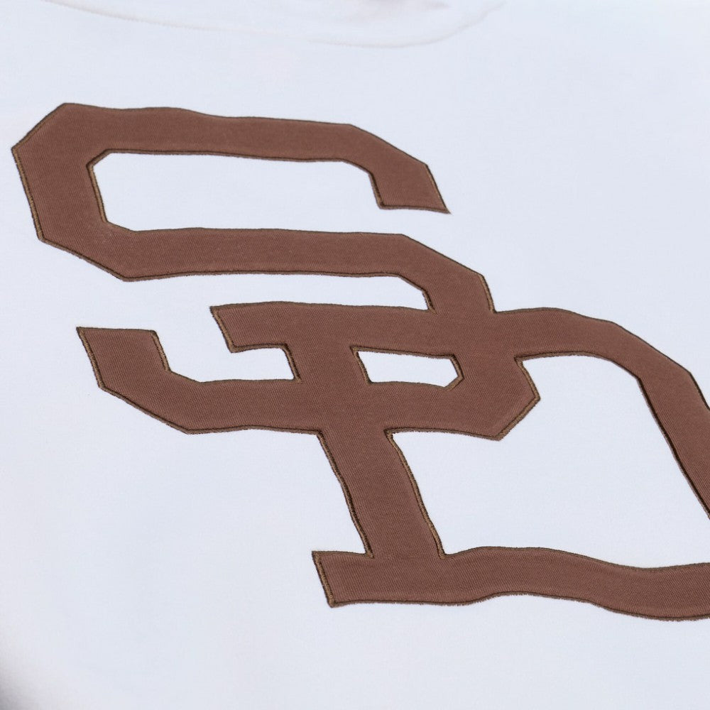 San Diego Padres Mitchell & Ness Cooperstown Collection Fleece Hoodie - White Hoodies