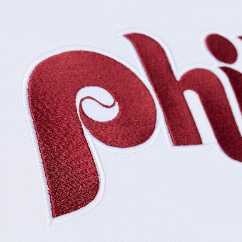 Philadelphia Phillies Mitchell & Ness Arctic Fleece Sweatshirt - White Sweatshirts