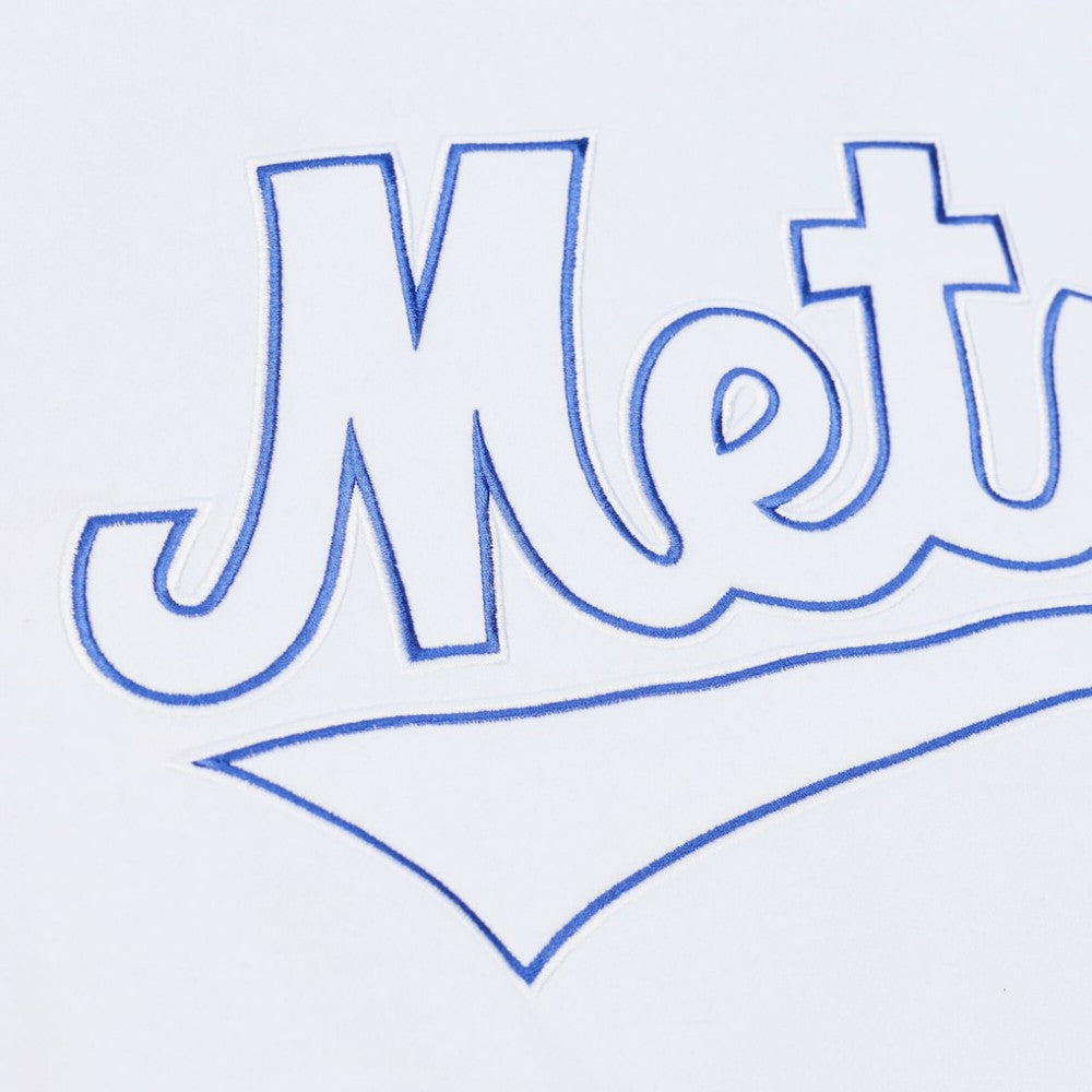 New York Mets Mitchell & Ness Arctic Fleece Sweatshirt - White Sweatshirts