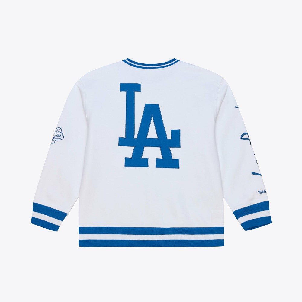 Los Angeles Dodgers Mitchell & Ness Arctic Fleece Sweatshirt - White Sweatshirts