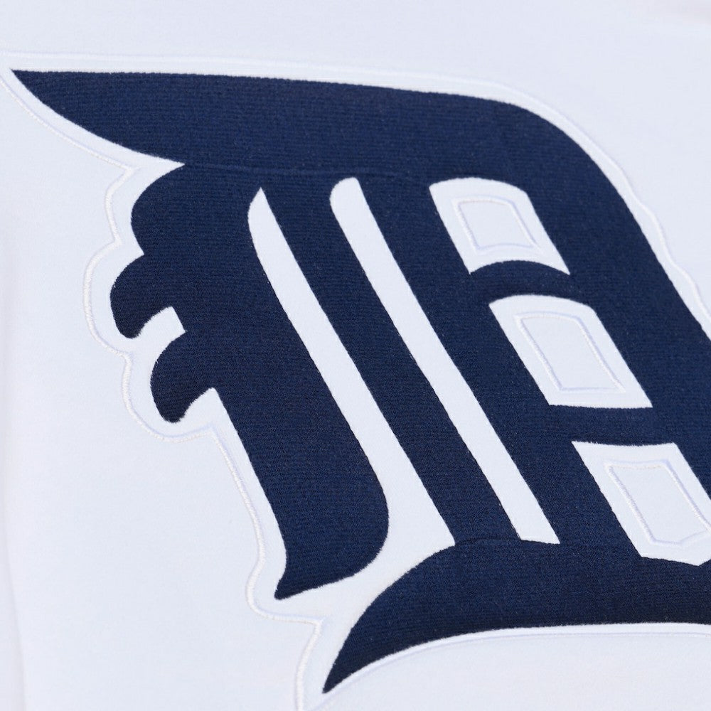 Detroit Tigers Mitchell & Ness Arctic Fleece Sweatshirt - White Sweatshirts