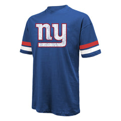 Jaxson Dart New York Giants Majestic Threads Oversized T-Shirt Royal
