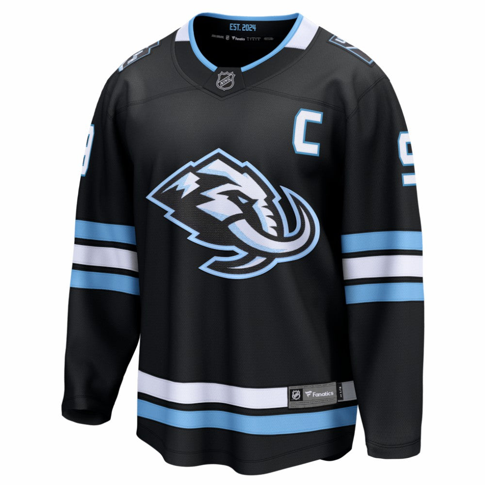 NHL Clayton Keller Utah Mammoth Fanatics Home Breakaway Jersey - Black