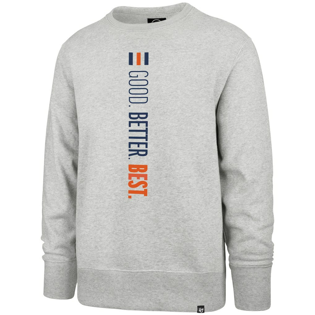 Chicago Bears '47 Good. Better. Best. Franklin Sweatshirt Heather Gray