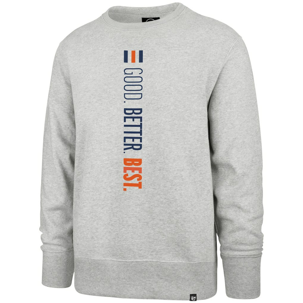 Chicago Bears '47 Good. Better. Best. Franklin Sweatshirt Heather Gray