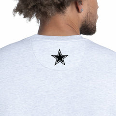 Dallas Cowboys Starter Faceoff Fleece Sweatshirt Ash