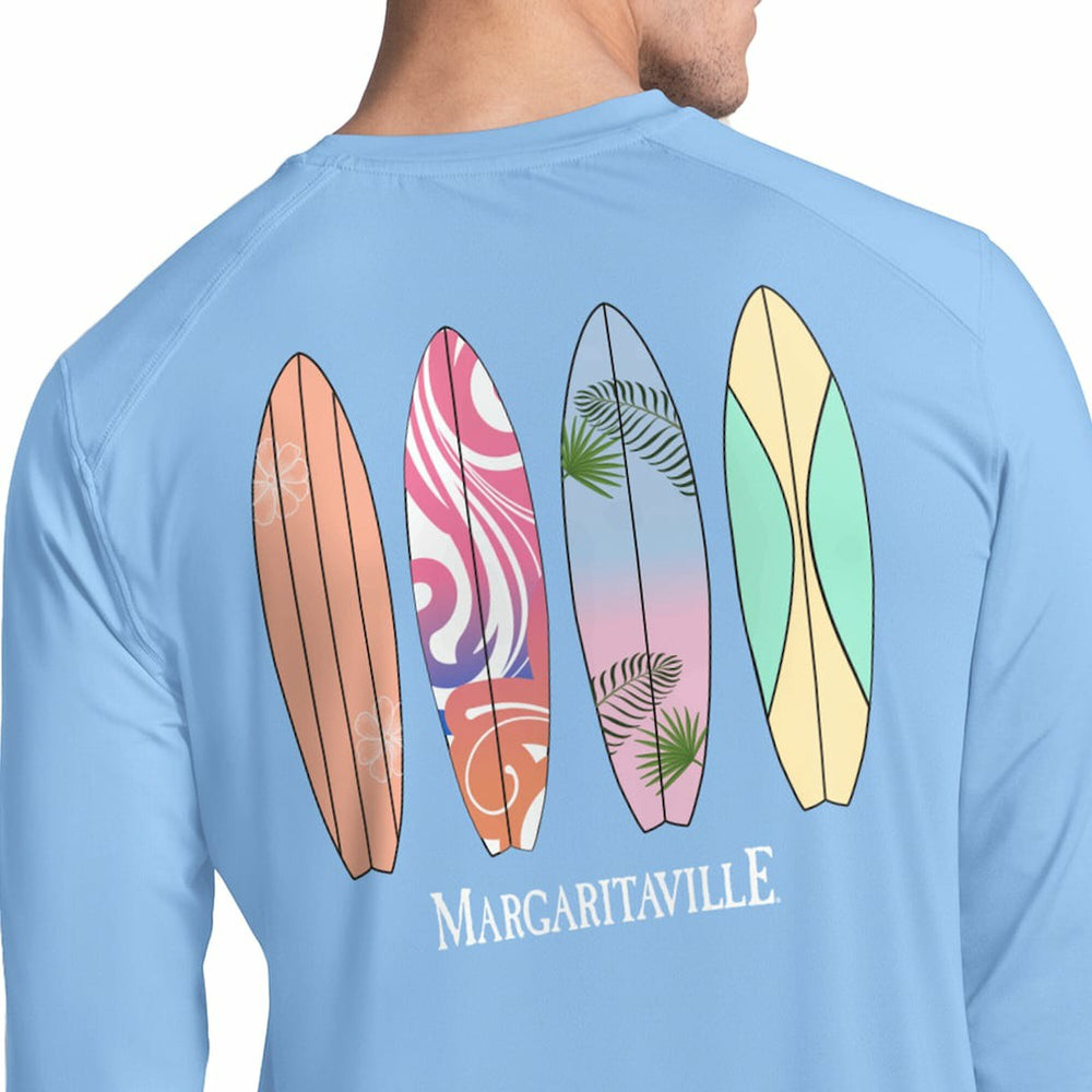 Dallas Cowboys Margaritaville Life's A Beach Long Sleeve Rashguard Light Blue