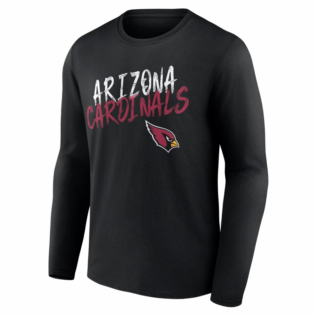 Arizona Cardinals Hustle Long Sleeve T-Shirt Black