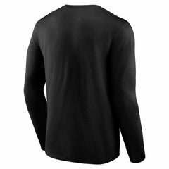 Carolina Panthers Hustle Long Sleeve T-Shirt Black