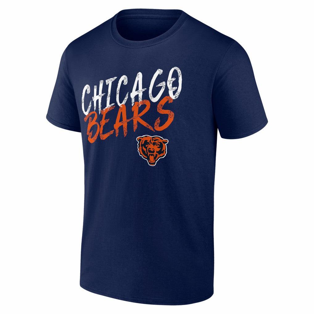 Chicago Bears Hustle T-Shirt Navy